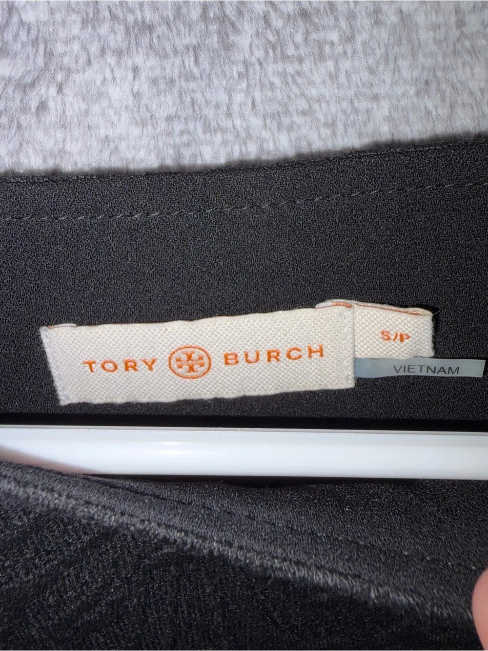 Tory Burch size small  Textured Boatneck Long-Sleeve Top